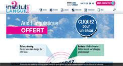 Desktop Screenshot of formation-langue.com